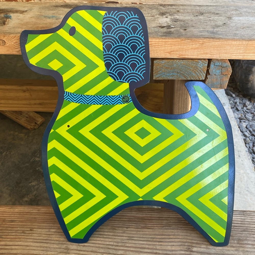 Jonathan Adler Metal Dog Wall Art
